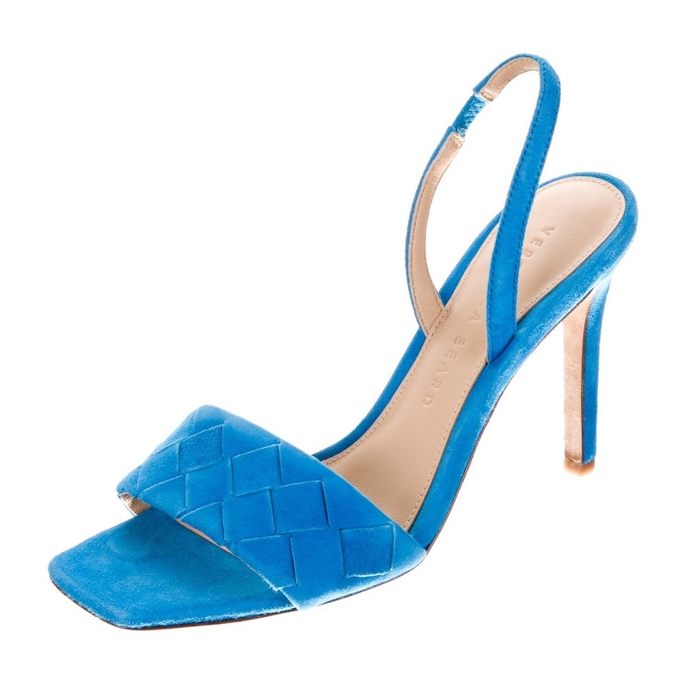 Veronica Beard Augustina Blue Heels 6.5
